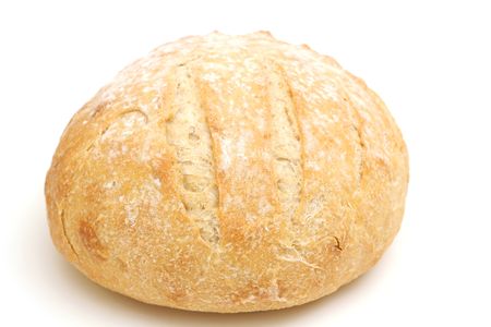 homemade sourdough bread on topの写真素材