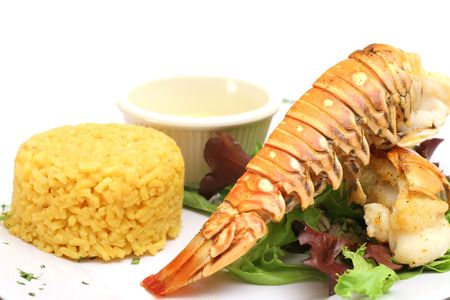 Lobster dinnerの写真素材
