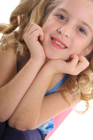 cute little girlの写真素材