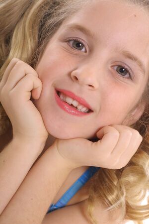 my little model upcloseの写真素材