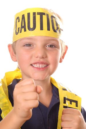 safety kid punchの写真素材