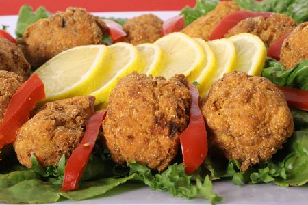 southern fried appetizersの写真素材