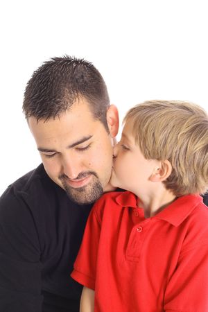 I love you dadの写真素材