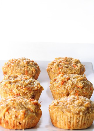 Apple Carrot Muffins の写真素材