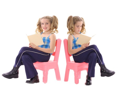 twins readingの写真素材
