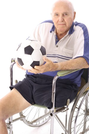 senior soccerの写真素材