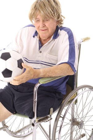 cool soccer dudeの写真素材