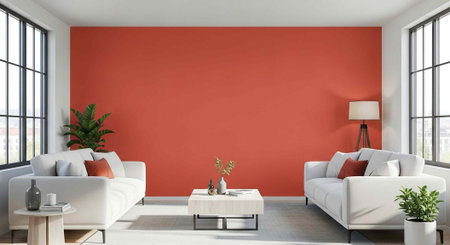 modern bright interiors apartment Living room 3D rendering illustration computer generated image