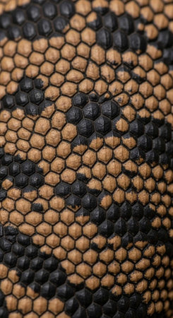 Close up of snake skin texture background. Macro of snake skin texture.