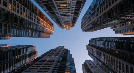 Skyscrapers in New York City, United States of America