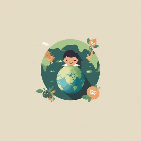 Ecology concept. Save the planet. Vector illustration, flat designの写真素材