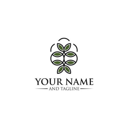 Creative of modern real estate building logo vector design templateのイラスト素材