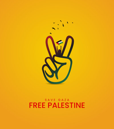 Free Palestine. Palestine Flag whit Al-Aqsa Mosque design for banner,social media,poster 3D Illustrationのイラスト素材
