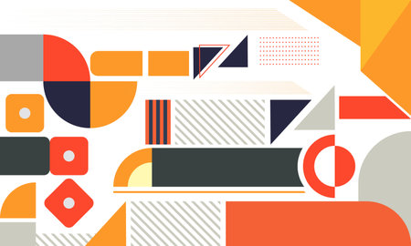 Abstract geometric shapes background. Geometric background.