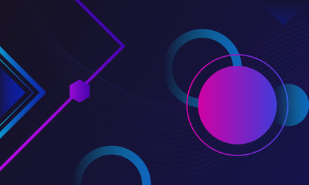 Abstract background. neon light and abstract line background. Technology and Line Backgroundのイラスト素材