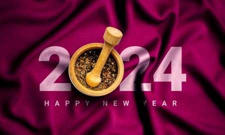 New year 2024. New Year Creative Design. Creative New year 2024 design for social media ads.
