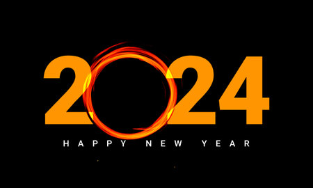New year 2024. New Year Creative Design. Creative New year 2024 design for social media ads.