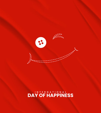 Happy Valentines day greeting card with cute smiling emoticon. Vector illustration.のイラスト素材