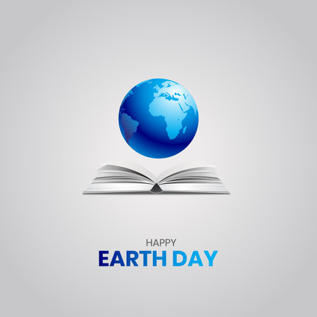 world Earth day.  International Mother Earth Day. Environmental problems and environmental protection. 3D Illustrationのイラスト素材