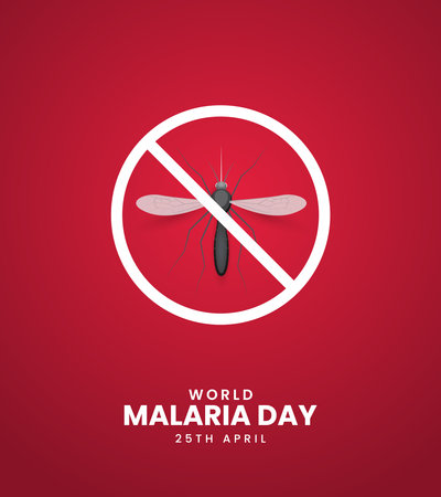 World Malaria Day, World Dengue Day, concept, 3D illustration.のイラスト素材