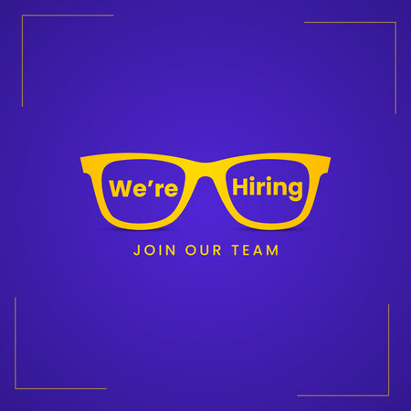 We are hiring join to the team announcement. Hiring recruitment open vacancy design. 3D Illustrationのイラスト素材