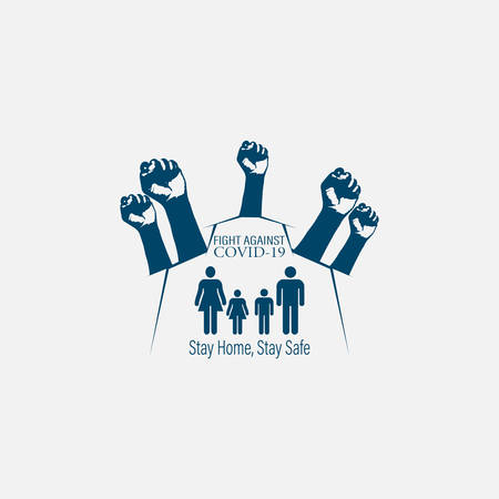 India national delhi state lockdown due to coronavirus crisis covid-19 disease. India under lockdown with delhi map Concept of India national lockdown due to coronavirus crisis covid-19 disease.のイラスト素材