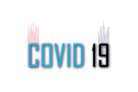 Covid-19 Pandemic world lockdown due to Corona Virus Illustration Vector. illustration during Covid-19 Pandemic world crisisのイラスト素材