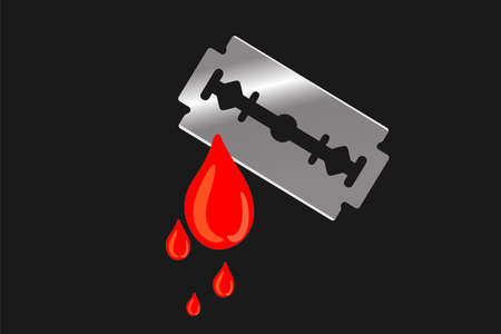 Vector illustration of International Day of zero tolerance for female genital mutilation February 6th. Abstract.のイラスト素材