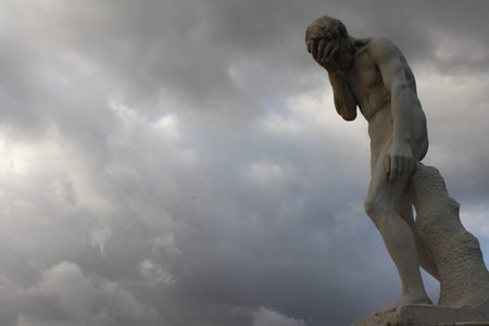 Statue in Paris, Franceの写真素材