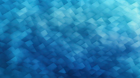 Blue abstract background with triangles. 3d rendering, 3d illustration.の素材