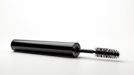 Mascara isolated on a white background. 3d rendering.の素材