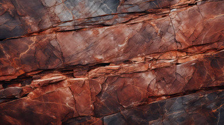 Background texture of red marble. Natural stone pattern. Abstract background.の素材
