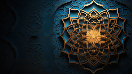 3D illustration of abstract geometric composition,digital artwork for creative graphic design.の素材