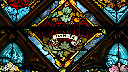 background of dangerの素材