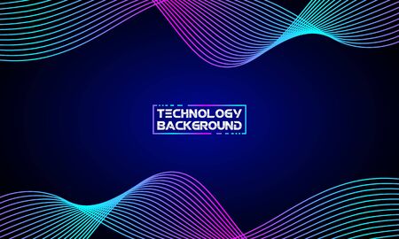 Technology Background can be used for presentation, wallpaper, agency, and others.のイラスト素材