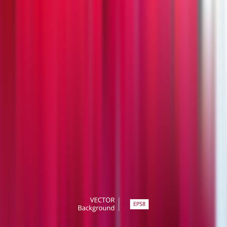 Red striped and blurred abstract background. EPS8 vector illustration includes Pattern Swatches.のイラスト素材
