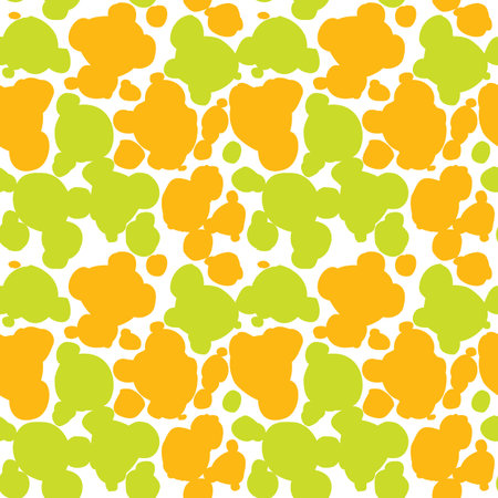 Abstract spots seamless pattern.のイラスト素材