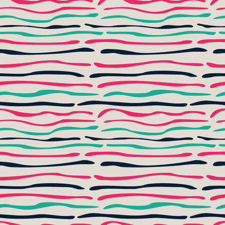 Abstract lines seamless pattern.のイラスト素材
