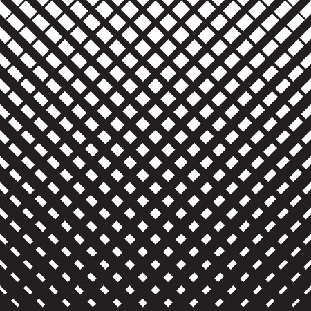 Line halftone pattern with gradient effect. Diagonal intersecting lines. Template for backgrounds and stylized textures.のイラスト素材