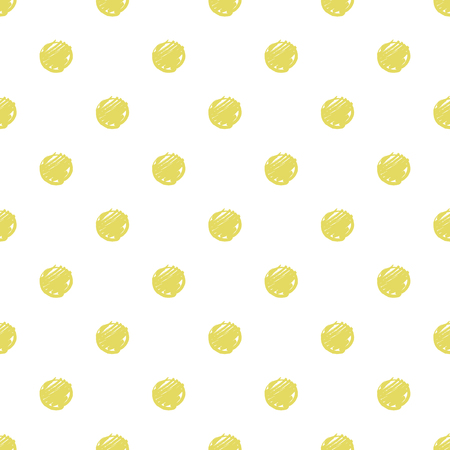 Gold Painted Marker Dots Seamless Patternのイラスト素材
