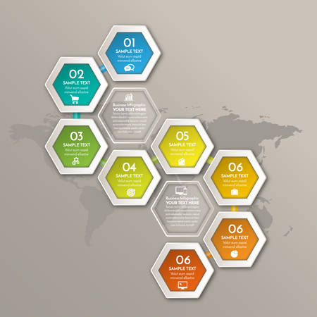 Infographicのイラスト素材