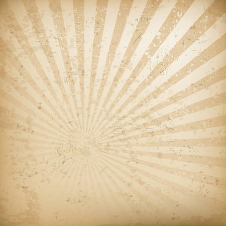 Retro vintage background, pastel grunge striped backdrop, vector illustrationのイラスト素材