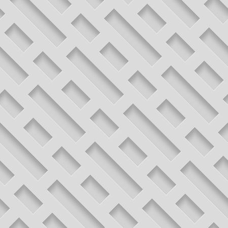 Seamless Patterns With Beveled Shapes. Abstract Grayscale Monochrome Pavetment Backgroundの写真素材