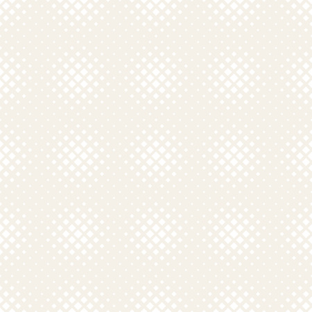 Repeating Rectangle Shape Halftone. Vector Seamless Monochrome Patternのイラスト素材