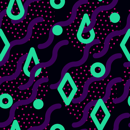 Geometric Vector Patternのイラスト素材