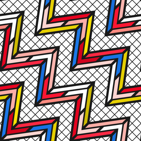 Colorful bright seamless pattern