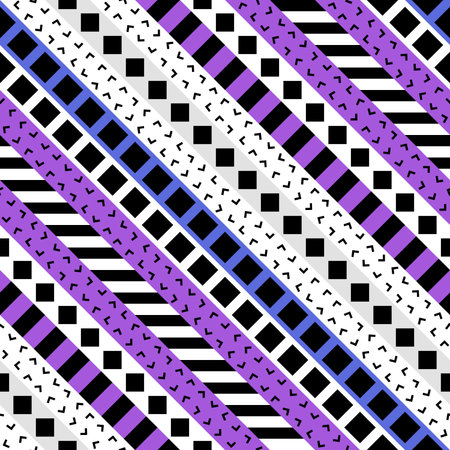 Retro color tribal seamless pattern. Fancy abstract geometric art print. Ethnic hipster ornamental...