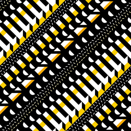 Retro color tribal seamless pattern. Fancy abstract geometric art print. Ethnic hipster ornamental...