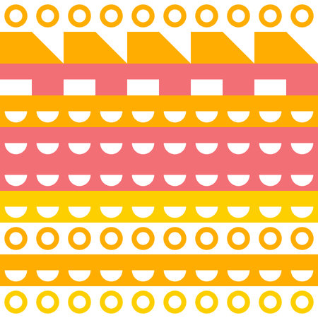 Retro color tribal seamless pattern. Fancy abstract geometric art print. Ethnic hipster ornamental...