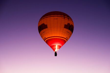Balloon trip in Cappadociaの写真素材